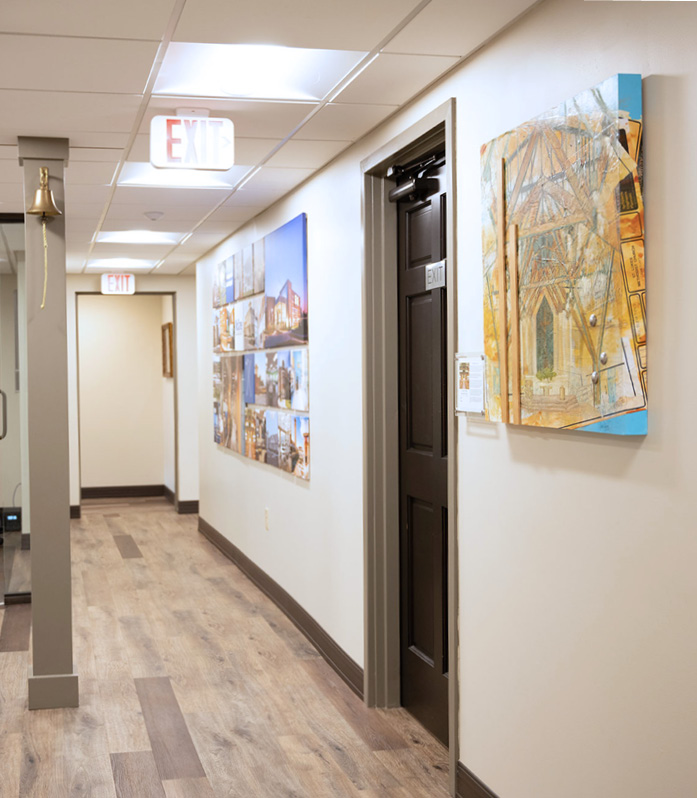 McCree projects in hallway McCree owners representative services Orlando